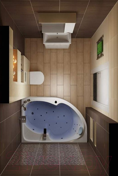 Изображение товара Ванна акриловая 1Марка Diana 160x100 L