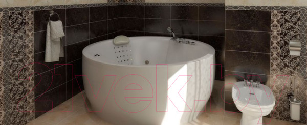 Изображение товара Ванна акриловая 1Марка Aima Omega 180x180