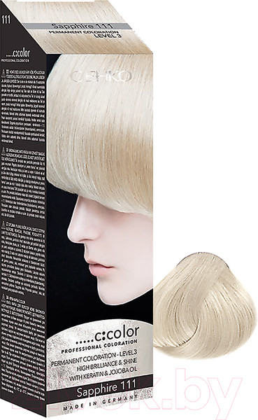 Изображение товара Крем-краска для волос C:EHKO C:Color 111 (сапфир)