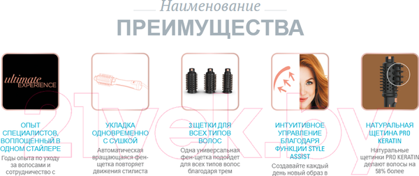 Изображение товара Фен-щетка Rowenta CF9620F0