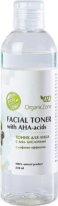 Изображение товара Тоник для лица Organic Zone С АНА-кислотами с лифтинг-эффектом (250мл)