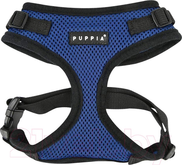 Изображение товара Шлея-жилетка для животных Puppia Ritefit Harness / PAJA-AC617-RB-M (синий)