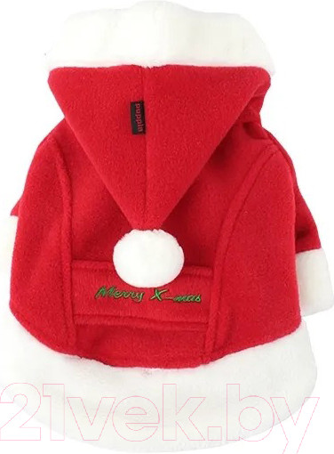 Изображение товара Куртка для животных Puppia Santa / PDDF-SC23-RD-M (красный)