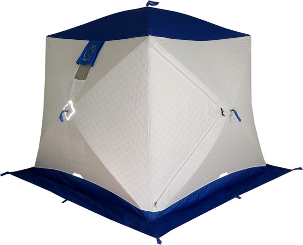 Изображение товара Палатка Пингвин Shelters Призма термолайт (белый/синий)