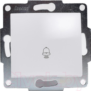 Изображение товара Кнопка звонка Lezard Karina 707-0288-103 (белый)