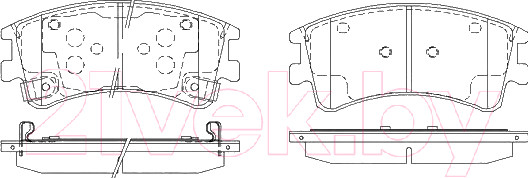 Изображение товара Тормозные колодки Patron PBP1619
