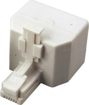 Изображение товара Адаптер Rexant RJ-11(6P-4C) (штекер - 2 гнезда) / 03-0031
