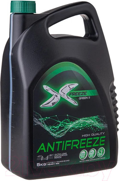 Изображение товара Антифриз X-Freeze Green 11 / 430206070 (5кг, зеленый)