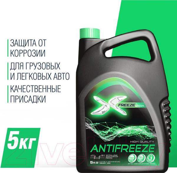 Изображение товара Антифриз X-Freeze Green 11 / 430206070 (5кг, зеленый)