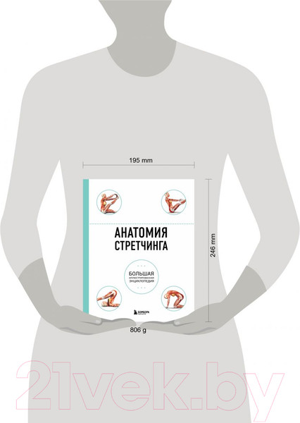 Изображение товара Книга Эксмо Анатомия стретчинга