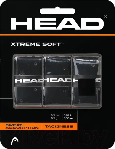Изображение товара Овергрип Head Xtreme Soft / 285104-BK (3 шт, черный)