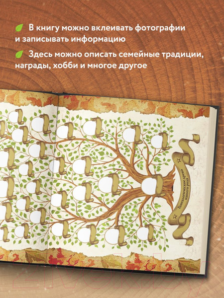 Изображение товара Родословная книга Эксмо Семейное древо (Юрченко О.)