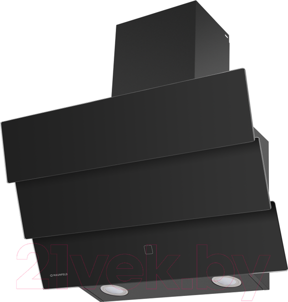 Изображение товара Вытяжка наклонная Maunfeld Cascada 60 (черный)