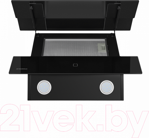 Изображение товара Вытяжка наклонная Maunfeld Cascada 60 (черный)