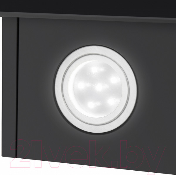 Изображение товара Вытяжка наклонная Maunfeld Cascada 60 (черный)