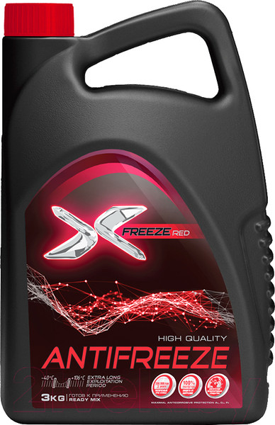Изображение товара Антифриз X-Freeze Red 12 / 430206095 (3кг, красный)