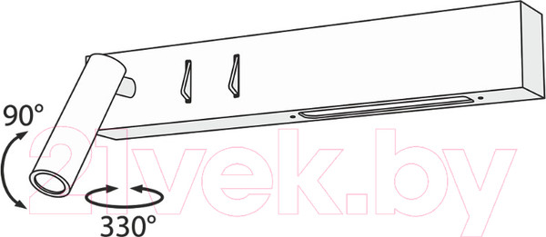 Изображение товара Бра Maytoni Comodo C031WL-L8B3K