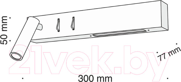 Изображение товара Бра Maytoni Comodo C031WL-L8W3K