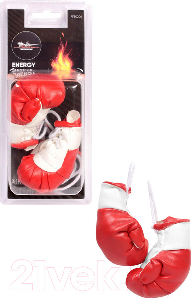 Изображение товара Ароматизатор автомобильный Airline Боксерские перчатки / AFB0206 (энергия)