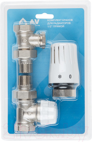 Изображение товара Комплект кранов для инженерного подключения AV Engineering AVE144212
