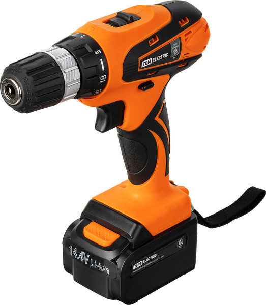 Изображение товара Аккумуляторная дрель-шуруповерт TDM SQ1030-0203