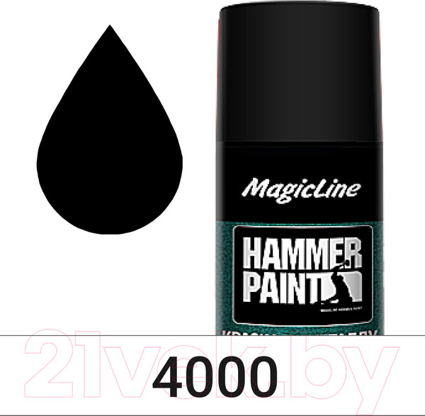 Изображение товара Краска Magicline ML4000 (265г, черный)