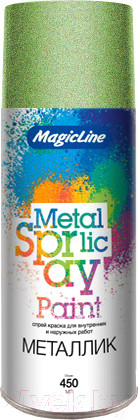 Изображение товара Краска Magicline Металлик RAL 240M / 2030 (265г, зеленый)
