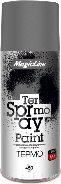Изображение товара Краска Magicline RAL 9006 / 610 (265г, серебристый)