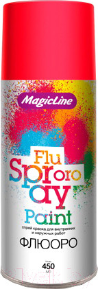 Изображение товара Краска Magicline Флюорисцентная / 1020 (265г, розовый)