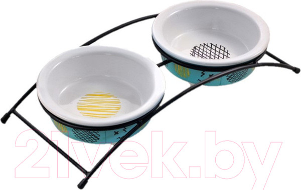 Изображение товара Набор мисок для животных Triol Глазурь CB13 / 30231013 (2 миски)