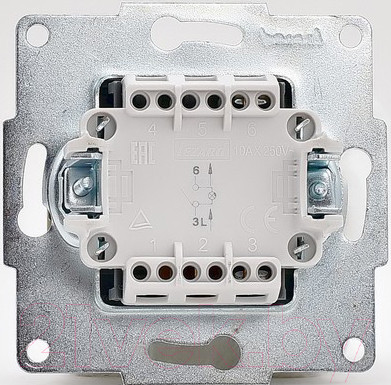 Изображение товара Выключатель Lezard Karina 707-0388-111