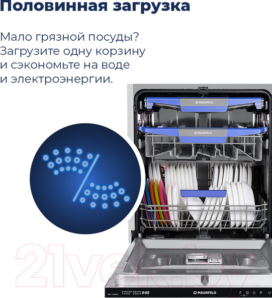 Изображение товара Посудомоечная машина Maunfeld MLP 12IMR