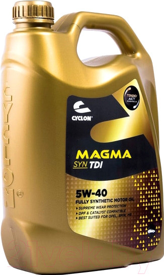 Изображение товара Моторное масло Cyclon Magma Syn TDI 5W40 / JM02007 (5л)