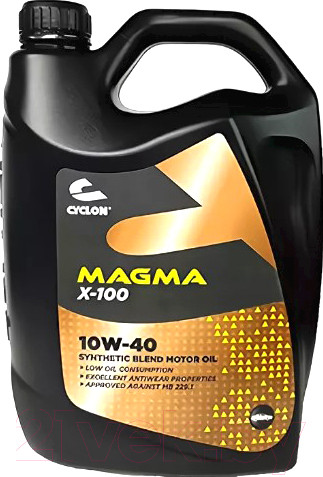 Изображение товара Моторное масло Cyclon Magma Х-100 10W40 / JM06507 (5л)
