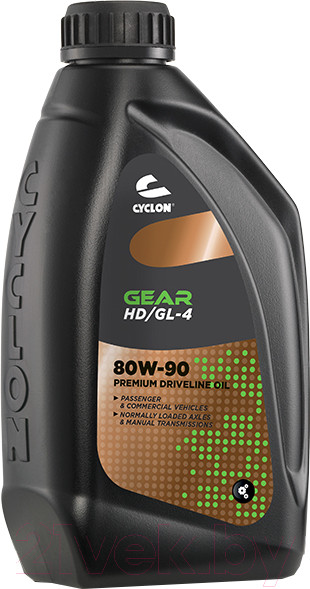 Изображение товара Трансмиссионное масло Cyclon Gear HD GL-4 80W90 / JE04509 (1л)