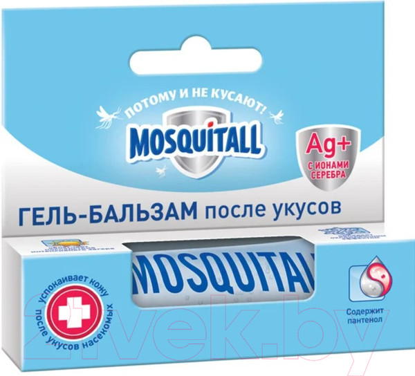 Изображение товара Гель для тела Mosquitall Косметический для ухода за кожей после укусов насекомых (10мл)
