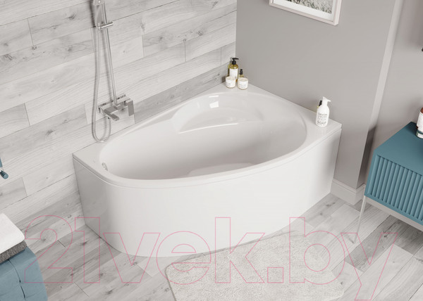 Изображение товара Ванна акриловая VagnerPlast Flora 150x100 L / VPBA151FLA3LX-04