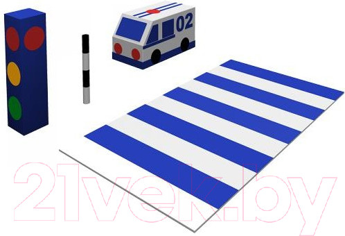 Изображение товара Мягкий комплекс Romana Грамотный пешеход / ДМФ-МК-08.96.03