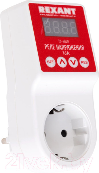 Изображение товара Реле напряжения Rexant 10-6040 (c дисплеем)
