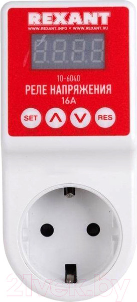 Изображение товара Реле напряжения Rexant 10-6040 (c дисплеем)
