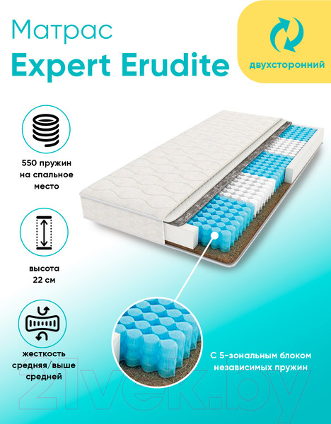 Изображение товара Матрас Askona Expert Erudite 120x190