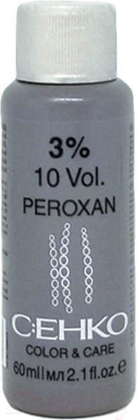 Изображение товара Эмульсия для окисления краски C:EHKO Пероксан 3% / 388216 (60мл)