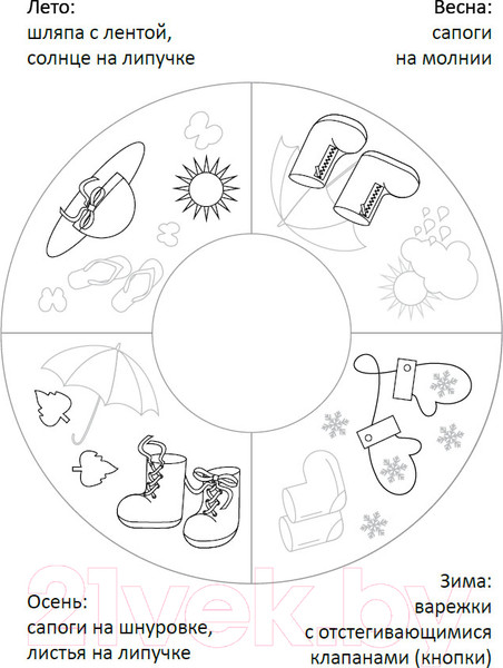 Изображение товара Мягкий комплекс Romana Времена года / ДМФ-МК-01.95.06