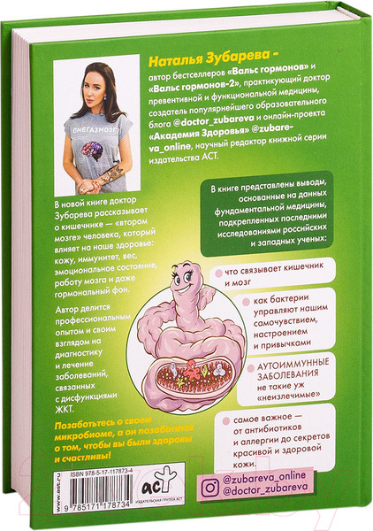 Изображение товара Книга АСТ Кишка всему голова (Зубарева Н.)