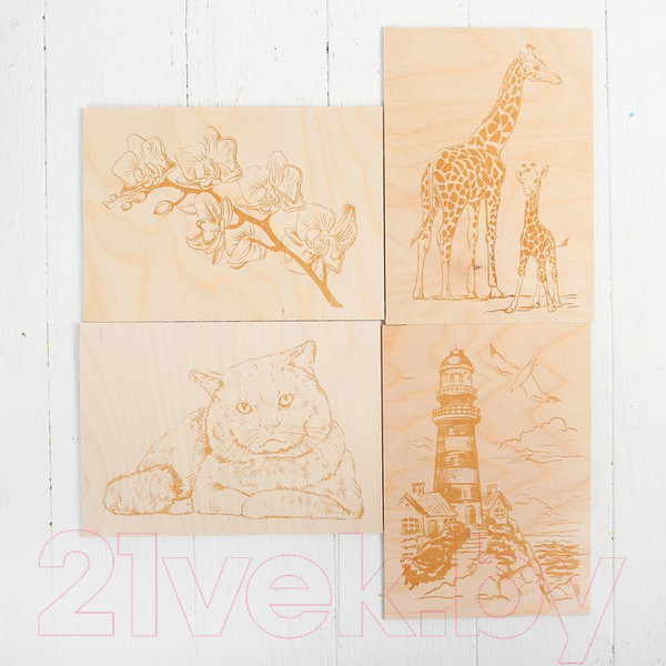 Изображение товара Выжигатель по дереву Десятое королевство Узор-10к / 3742551 (8 досок)