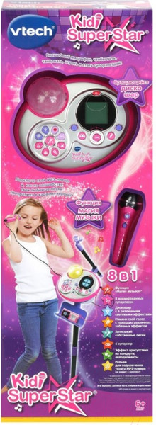 Изображение товара Музыкальная игрушка Vtech KidiSuper Star / 80-178526