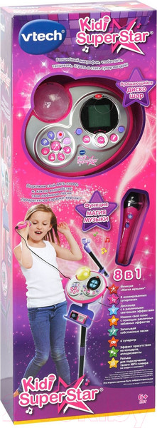 Изображение товара Музыкальная игрушка Vtech KidiSuper Star / 80-178526