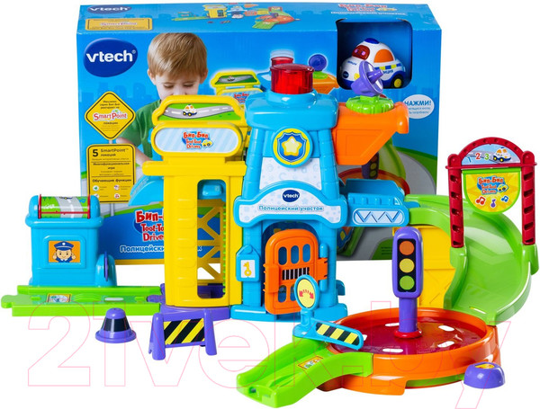 Изображение товара Паркинг игрушечный Vtech Полицейский участок / 80-150266