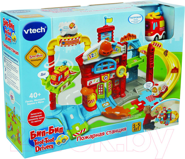 Изображение товара Паркинг игрушечный Vtech Пожарная станция / 80-503926