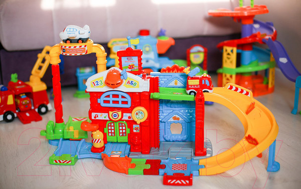 Изображение товара Паркинг игрушечный Vtech Пожарная станция / 80-503926
